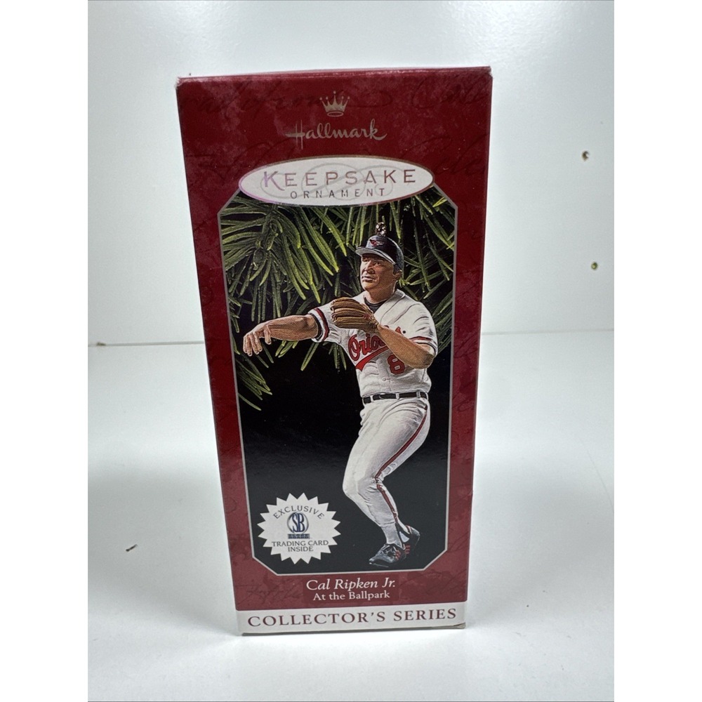 HALLMARK Keepsake '1998 CAL RIPKEN JR. CHRISTMAS ORNAMENT Orioles #8
